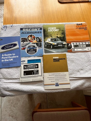 Ford escort mk3 hand book - mk3,