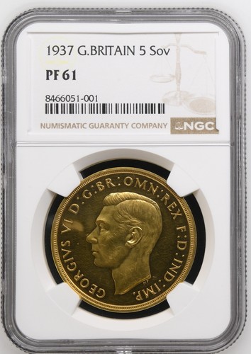 1937 gold five - gold, pounds