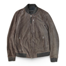 All Saints Kemble Grey Suede