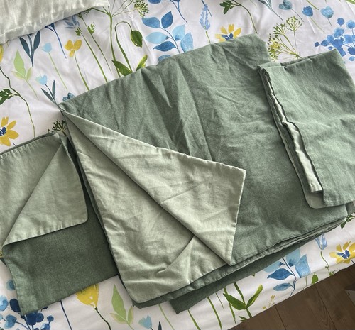 Green reversible kingsize - green,