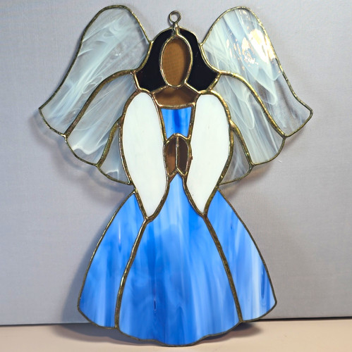 Stained glass angel - stained, suncatcher