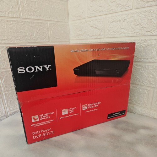 Sony dvd player black unit - dvd,