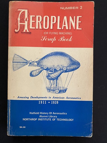 Aeroplane scrap book - scrap,