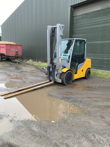 Diesel forklift jungheinric - forklift,