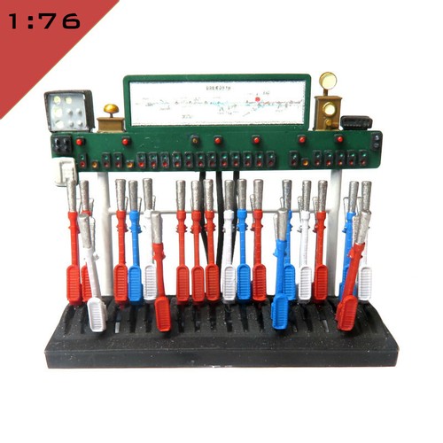 Printed signal box - signal,