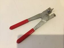 Vintage red handled tile cutter cutting tool