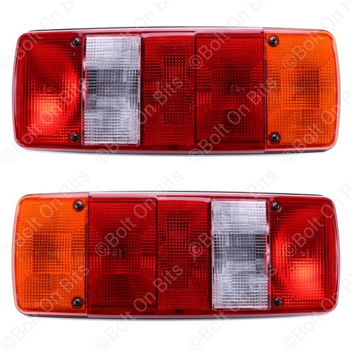 Pair rear lamps for vw - lamps,