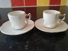 ANTIQUE GERMAN COFFEE CUPS X