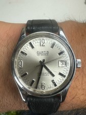 Vintage Curtis 25 Jewels Automatic Watch Available Worldwide