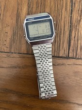 VINTAGE CASIO AX-210 MODULE [118] 1980s Digital Mens Wristwatch 