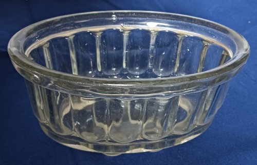 Glass jelly mould small oval - jelly,