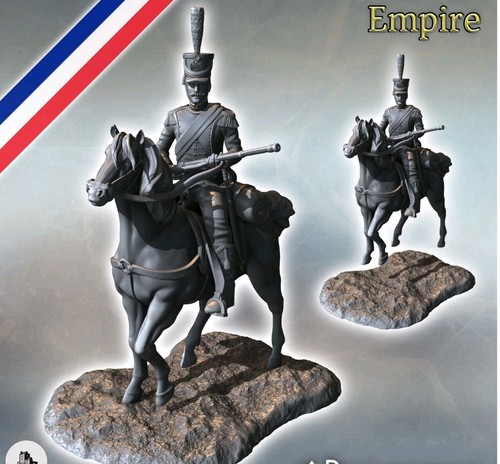 Unpainted 54mm napoleonic - unpainted,