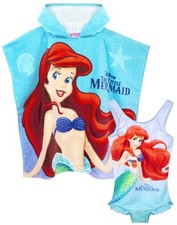 Disney Blue Ariel Poncho Towel
