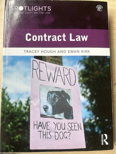 Contract law tracey cooper - by,
