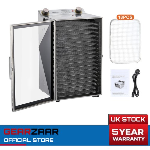 Trays 800w food dehydrator - 800w,
