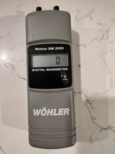 Wohler 2000 digital flue - wohler,