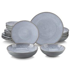 Tableware set stoneware grey - stoneware,