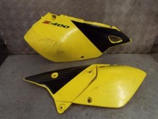 2000/09 SUZUKI DRZ 400E - GEN. SIDE NUMBER BOARDS - MOTOCROSS ENDURO OFFROAD 