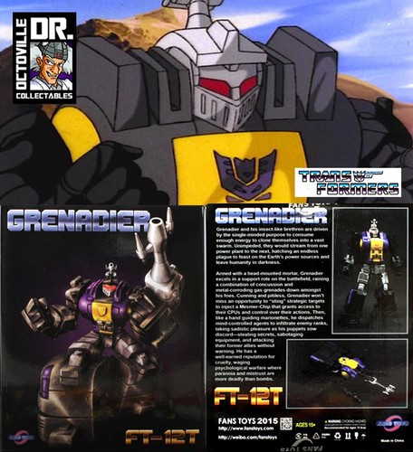 Fanstoys grenadier - grenadier, /