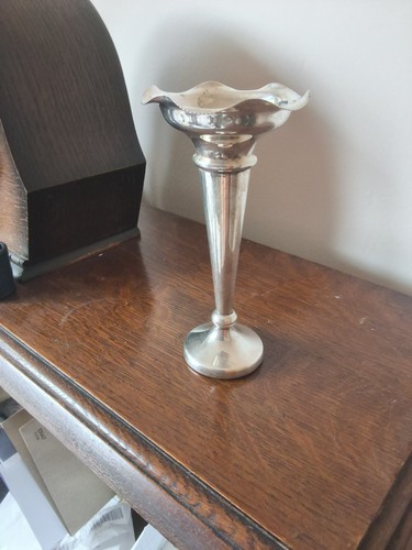 Vintage silver plate bud - vintage,