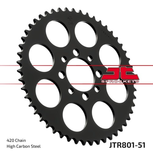 Rear sprocket tooth - sprocket, 51