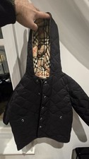 Burberry Black Quilted Vintage