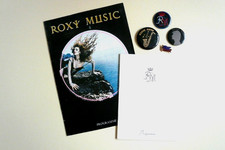 Roxy Music Programmes and Badges