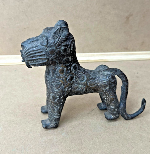 Vintage west african bronze - west,