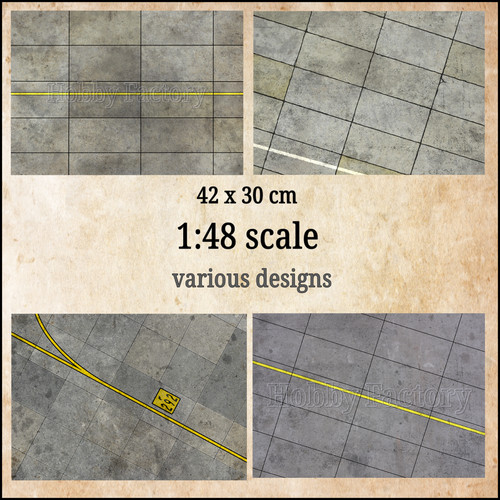Concrete airfield display - 1:48,