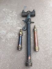 Vintage Copper and Brass Fire hydrant standpipe / branches / brass couplings