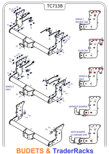 Tow bar for - bar, mitsubishi