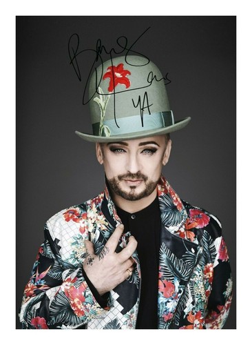 Boy george autograph signed - george,