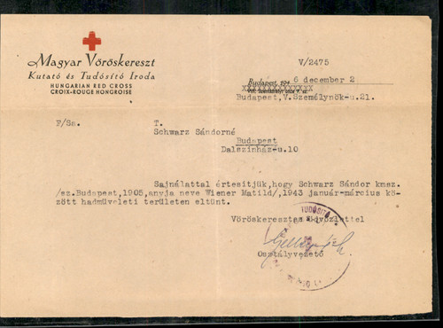 1946 hungarian red cross - 1946,