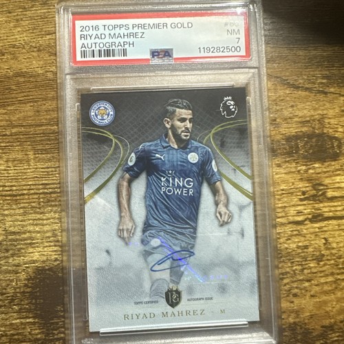 Riyad mahrez topps premier - mahrez,
