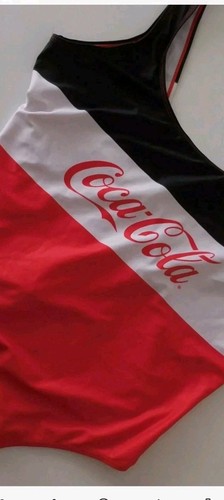 Coca cola red swimsuit - coca-cola,