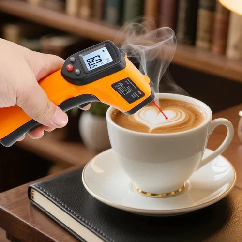 Digital infrared thermometer - infrared,