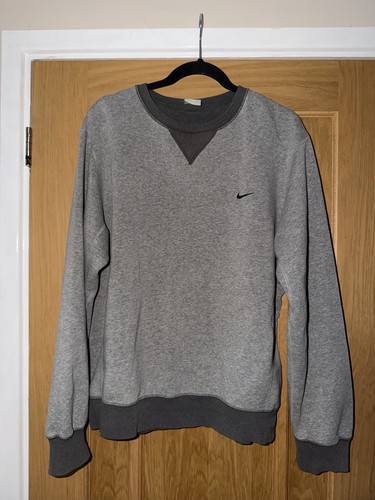 Vintage nike sweatshirt grey - vintage, m