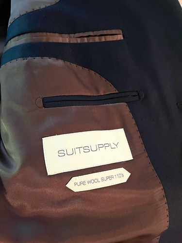 Suitsupply men blue wool - suitsupply, men’s