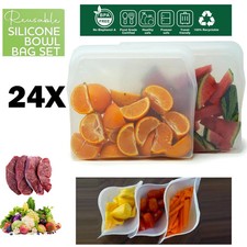 24x Resealable Food Storage