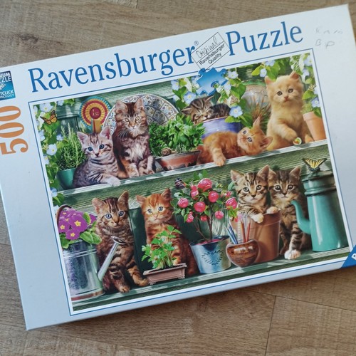 Ravensburger jigsaw cats on - ravensburger, jigsaw,