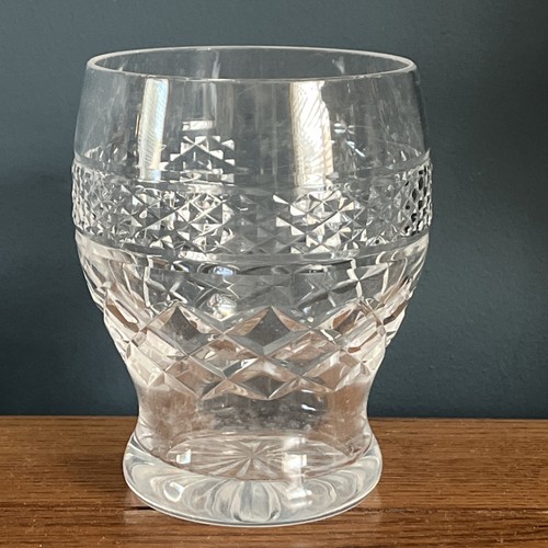 Vintage cut crystal whiskey - a,