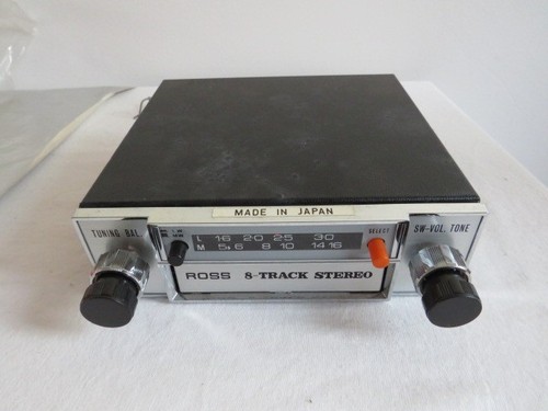 Old school car radio - , eight