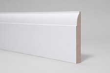 Skirting board white primed - white,