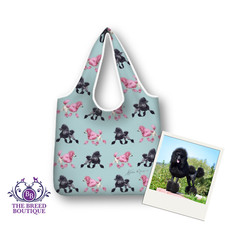 POODLE SHOPPING BAG REUSABLE