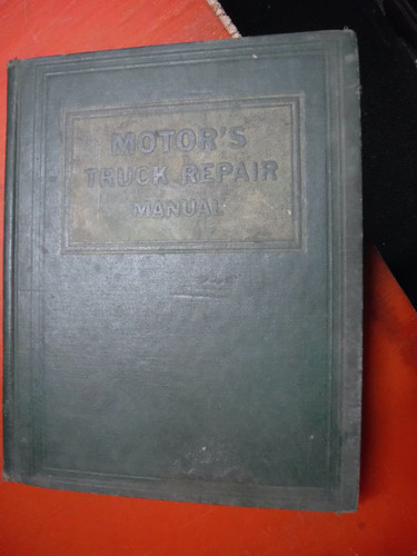 1952 motor truck repair - truck,