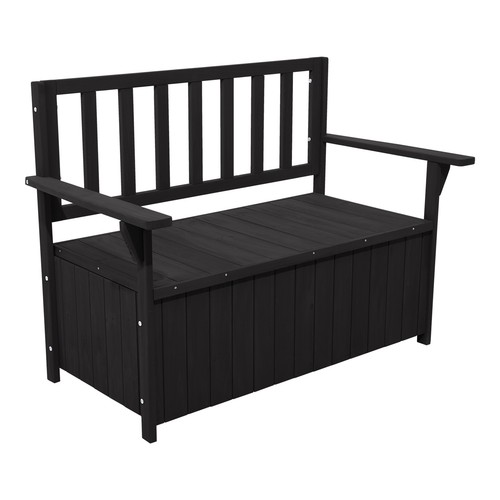 Seater wooden garden storage - seater,