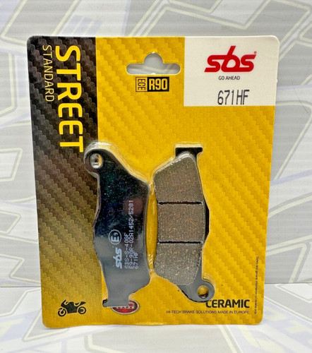 Sbs street ceramic - front, brake