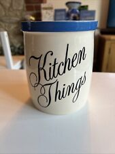 Vintage Retro Kitchen Things Crock TG Green Ltd Church Gresley Made In England