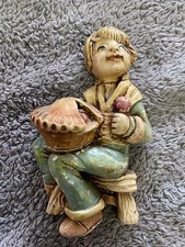 Pendelfin Stoneware Nursery Rhyme Plaque Little Jack Horner Rare VGC