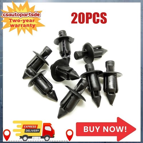 20pcs plastic rivet - trim, clips